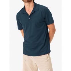 Koszulka polo męska Vaude Essential Polo Shirt. Zielone koszulki polo męskie Vaude, m, bez wzorów, bez ramiączek. Za 198.99 zł.