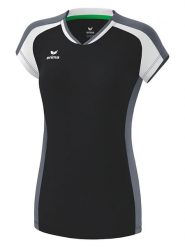 Erima Koszulka sportowa "Gandia" w kolorze czarnym rozmiar: 44. Czarne bluzki sportowe damskie Erima, bez wzorów, z materiału, bez ramiączek. Za 98.87 zł.