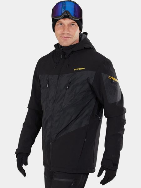 Kurtka Narciarska Męska Fundango Privet Allmtn. Niebieskie kurtki narciarskie i snowboardowe damskie Fundango, m, bez wzorów, z materiału, bez kaptura, narciarskie. Za 639.00 zł.