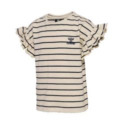 Koszulka dla dziewczynki Hummel AJMA. Białe koszulki dziewczęce HUMMEL, bez wzorów, bez ramiączek. Za 138.00 zł.