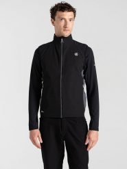 Dare 2b Kamizelka softshellowa "Lattitudina lIIV" w kolorze czarnym rozmiar: M. Czarne kamizelki męskie Dare 2b, m. Za 140.95 zł.