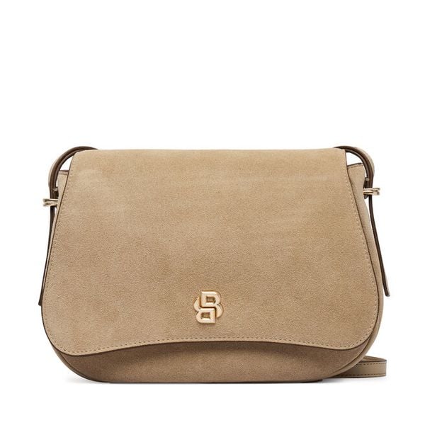 Torebka BOSS. Brązowe listonoszki damskie Boss, bez wzorów, bez dodatków. Za 1,549.00 zł.