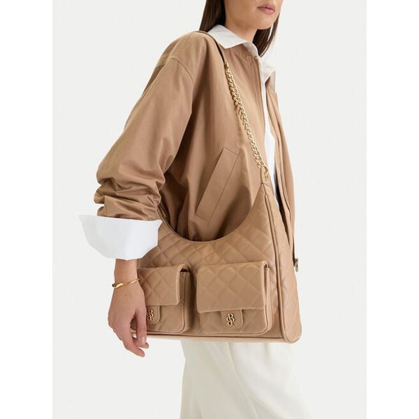 Torebka Badura. Brązowe torebki klasyczne damskie Badura, bez wzorów, bez dodatków. Za 279.99 zł.