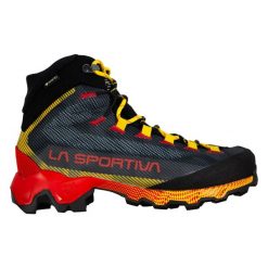 Buty trekkingowe męskie La Sportiva Aequilibrium Hike GTX S25. Brązowe buty trekkingowe męskie La Sportiva, z gore-texu, bez zapięcia, wspinaczkowe, gore-tex. Za 999.99 zł.