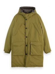 Scotch & Soda Parka w kolorze oliwkowym rozmiar: XL. Zielone parki męskie Scotch & Soda, xl, bez wzorów. Za 435.87 zł.