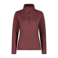 Kurtka polarowa damska z półzamkiem CMP. Brązowe kurtki damskie CMP, bez wzorów, z polaru, bez kaptura. Za 308.00 zł.