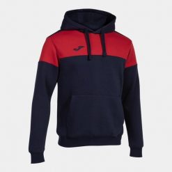 Bluza Mężczyzna Joma Crew V niebieski. Czerwone bluzy z kapturem męskie Joma, m, z bawełny. Za 232.75 zł.
