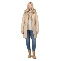 Kurtka Parka Ocieplana Przeciwdeszczowa Damska Romine. Brązowe kurtki damskie Regatta, l, z kapturem. Za 135.99 zł.
