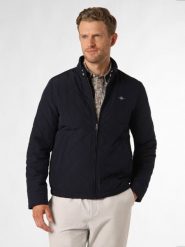 Gant Kurtka Mężczyźni niebieski, L. Niebieskie kurtki męskie Gant, l, bez wzorów, eleganckie, bez kaptura. Za 849.95 zł.