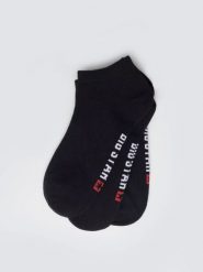 Stopki unisex bawełniane trójpak czarne Filixon 906. Czarne skarpetki damskie Big Star, bez wzorów, z bawełny. Za 39.99 zł.