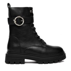 Trapery U.S. Polo Assn. Czarne trapery damskie U.S. Polo Assn., bez obcasa. Za 329.99 zł.