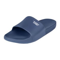 Klapki AQUA-SPEED Ohio granatowe 44 EU. Niebieskie klapki damskie Aqua-Speed, bez wzorów, bez obcasa. Za 59.99 zł.