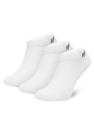 Reebok Skarpety krótkie R0356-SS24 (3-pack) Biały. Białe skarpetki damskie Reebok, bez wzorów, z syntetyku. Za 49.99 zł.