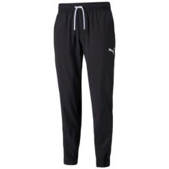 Spodnie Dresowe Sportowe Męskie Puma Train Vent Woven. Czarne spodnie dresowe męskie Puma, z dresówki. Za 176.99 zł.