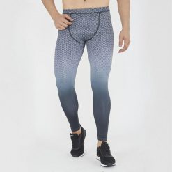 Legginsy treningowe PIRAMID męskie czarne szare. Czarne spodnie sportowe męskie ELPLAYER, z jersey. Za 84.00 zł.