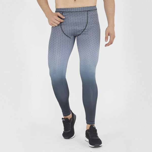 Legginsy treningowe PIRAMID męskie czarne szare. Czarne spodnie sportowe męskie ELPLAYER, z jersey. Za 71.90 zł.