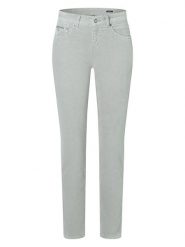 MAC Spodnie w kolorze jasnozielonym rozmiar: 40/L30. Zielone spodnie materiałowe damskie MAC, z aplikacjami, z materiału. Za 261.05 zł.