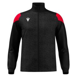 Bluza dresowa z pełnym zamkiem błyskawicznym Macron Prometheus. Czarne bluzy bez kaptura męskie Macron, l, z dresówki. Za 363.00 zł.