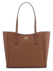 Michael Kors Shopper bag w kolorze brązowym - 33 x 30 x 12 cm rozmiar: onesize. Brązowe shopper bag damskie Michael Kors, bez wzorów, z materiału, na ramię, bez dodatków. Za 870.26 zł.