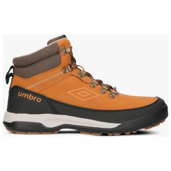 Umbro Everest buty męskie, brązowy, rozmiar 44. Brązowe buty trekkingowe męskie Umbro, na zimę, z gumy, bez zapięcia, outdoorowe. W wyprzedaży za 199.99 zł.
