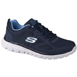 Buty sportowe Sneakersy męskie, Skechers Burns-Agoura. Niebieskie buty sportowe na co dzień męskie Skechers, bez zapięcia, trekkingowe. Za 229.99 zł.
