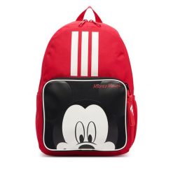 Plecak adidas. Czerwone plecaki damskie Adidas, bez wzorów, sportowe. Za 119.99 zł.