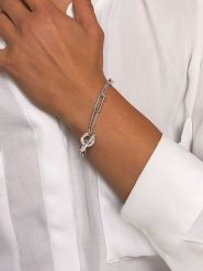 Eclat d'Argent Srebrna bransoletka rozmiar: onesize. Szare bransoletki damskie Eclat d'Argent, srebrne. Za 252.99 zł.