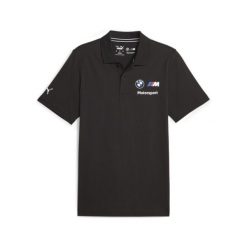 Koszulka Polo Sportowa Męska Puma Bmw Mms Ess. Czarne koszulki polo męskie Puma, m, bez wzorów, bez ramiączek. Za 154.99 zł.