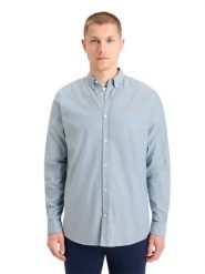 Scotch & Soda Koszula w kolorze błękitnym rozmiar: L. Niebieskie koszule męskie Scotch & Soda, l, bez wzorów, bez kołnierzyka, bez ramiączek. Za 135.81 zł.