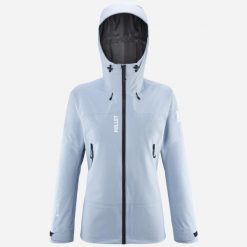 Kurtka damska z membraną MILLET W Kamet Gore-Tex przeciwdeszczowa Niebieski. Niebieskie kurtki damskie Millet, l, bez kaptura, gore-tex. Za 1,079.00 zł.