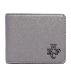 Portfel Beverly Hills Polo Club. Szare portfele męskie Beverly Hills Polo Club, bez wzorów. Za 79.99 zł.