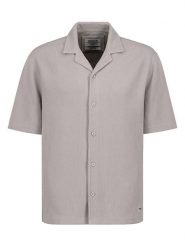 Sublevel Koszula w kolorze szarobrązowym rozmiar: XL. Brązowe koszule męskie Sublevel, xl, bez wzorów, prążkowane, bez kołnierzyka, bez ramiączek. Za 91.99 zł.