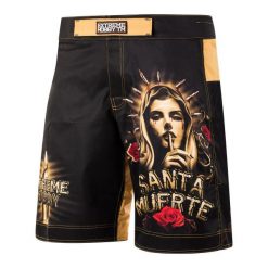 Spodenki do Grapplingu MMA BJJ K1 męskie EXTREME HOBBY SANTA MUERTE. Czarne szorty męskie EXTREME HOBBY, m, z poliesteru. Za 219.00 zł.