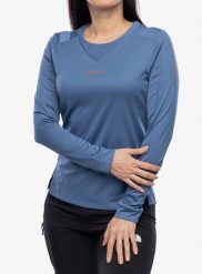 Bluza turystyczna damska La Sportiva Ibaia Pullover. Brązowe bluzy z kapturem damskie La Sportiva, s, z materiału. Za 348.80 zł.