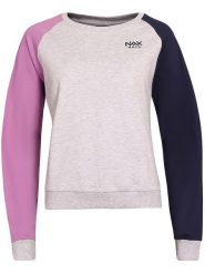 Alpine Pro Bluza "Koleha" w kolorze szaro-jasnoróżowo-granatowym rozmiar: XL. Niebieskie bluzy bez kaptura damskie Alpine Pro, xl. Za 92.64 zł.