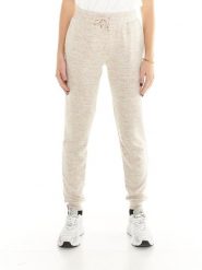 Spodnie dresowe z wełna z kaptur na co dzień. Brązowe spodnie sportowe damskie LEONE 1947 APPAREL, m, z dresówki, na fitness i siłownię. Za 147.31 zł.