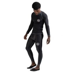 Legginsy Benlee Abington PU. Czarne spodnie sportowe męskie Benlee, z poliesteru. Za 190.00 zł.
