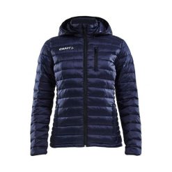 Kurtka damska Craft isolate. Niebieskie kurtki damskie Craft, bez wzorów, bez kaptura. Za 425.50 zł.