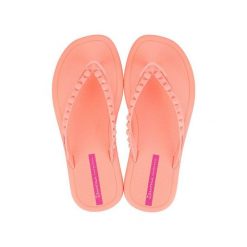 Japonki damskie Ipanema 27130AV472. Czerwone klapki damskie Ipanema, bez wzorów, z materiału, bez obcasa. Za 118.00 zł.