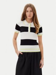 Artigli Sweter ACMA001937 Biały Regular Fit. Białe swetry klasyczne damskie Artigli, m, z wiskozy, bez kołnierzyka. Za 179.99 zł.