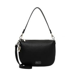 Tamaris Torebka Naramienna TAS Katharina Torebki 1 ct Czarny Damski. Czarne torebki klasyczne damskie Tamaris, z aplikacjami, z poliesteru, zdobione, bez dodatków. Za 242.99 zł.