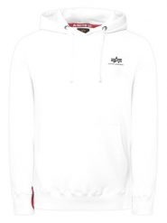 Alpha Industries Bluza Basic 196318 Biały Regular Fit. Białe bluzy bez kaptura męskie Alpha Industries, m, z bawełny. Za 209.99 zł.