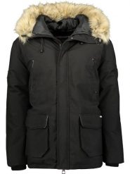 Geographical Norway Parka "Claude" w kolorze czarnym rozmiar: S. Czarne parki męskie Geographical Norway, s, bez wzorów. Za 317.62 zł.