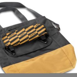 Torba Rowerowa Shopper Z Recyklingu 20 Litrów - Szaro-Żółta. Szare torby męskie na ramię URBAN PROOF, bez wzorów, z materiału, na ramię. Za 207.95 zł.