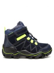 Sprandi Trapery CP91-20027 Granatowy. Niebieskie buty zimowe chłopięce Sprandi, ze skóry. Za 159.99 zł.