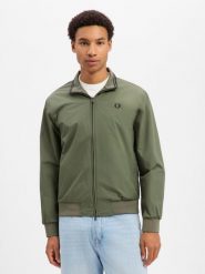 Fred Perry Kurtka Mężczyźni Sztuczne włókno zielony, XXL. Zielone kurtki męskie Fred Perry, m, bez wzorów, z włókna, bez kaptura. Za 1,099.95 zł.