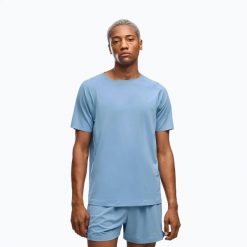 Koszulka do biegania męska PUMA Run Cloudspun Tee. Niebieskie t-shirty sportowe męskie Puma, m, z elastanu, bez ramiączek, do biegania. Za 209.99 zł.