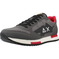 Buty SUN68 NIKI SOLID NYLON Szary. Szare buty trekkingowe męskie SUN68, z nylonu, bez zapięcia. Za 348.99 zł.