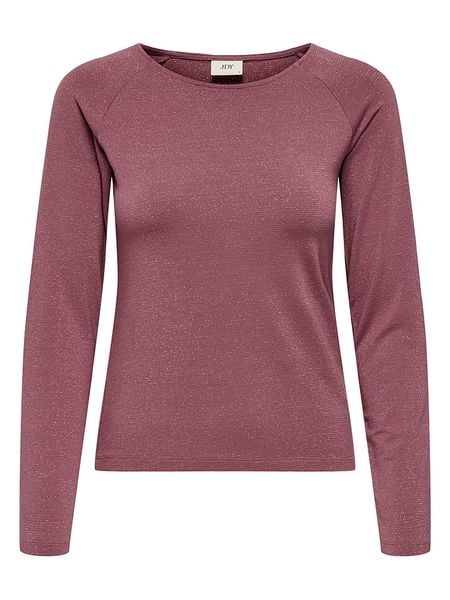 JDY Koszulka w kolorze jasnoróżowym rozmiar: L. Różowe bluzki damskie JDY, l, bez wzorów, bez kołnierzyka, bez ramiączek. Za 85.01 zł.