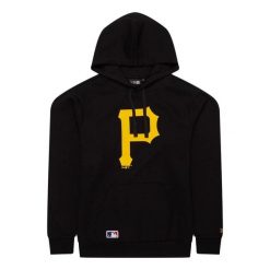 Bluza z kapturem Pirates Nos MLB Regular. Czarne bluzy z kapturem męskie New Era, m. Za 283.00 zł.